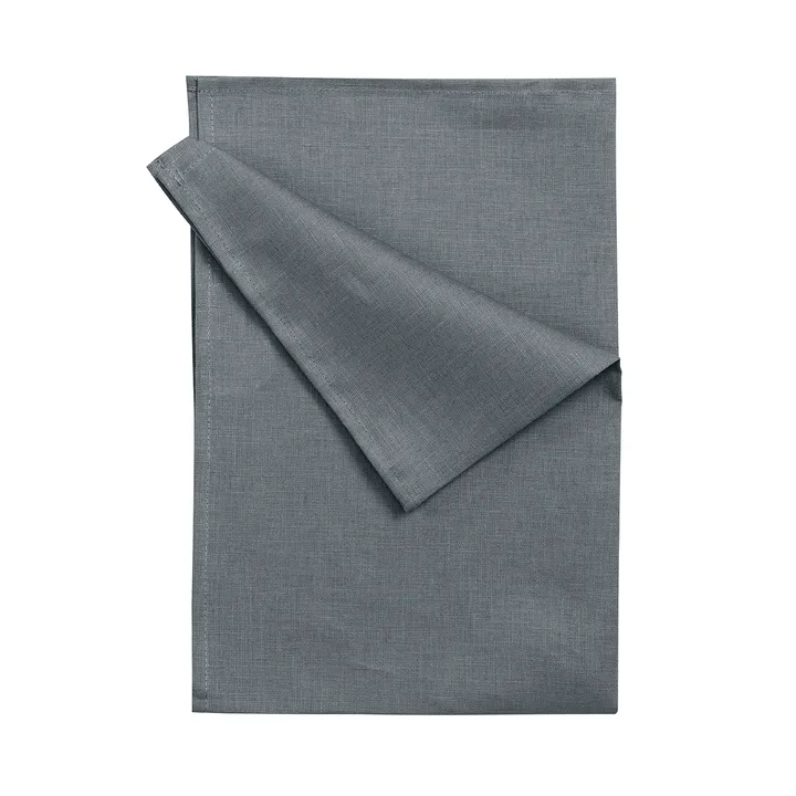 Serviettes de cuisine Clean 47x70 cm lot de 2 - Bleu fumé - Scandi Living