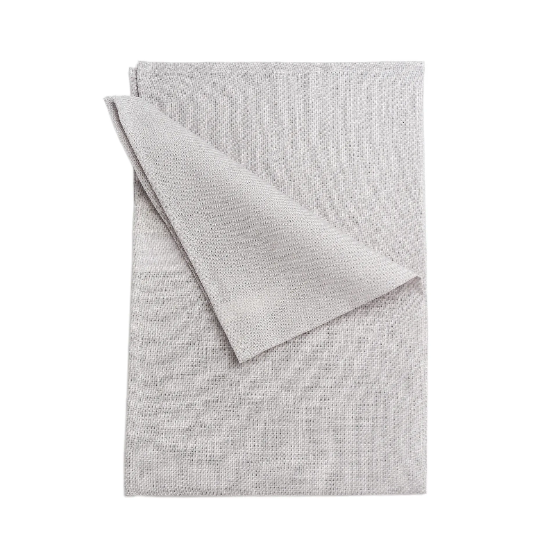 Serviettes de cuisine Clean 47x70 cm lot de 2, Icy grey Scandi Living