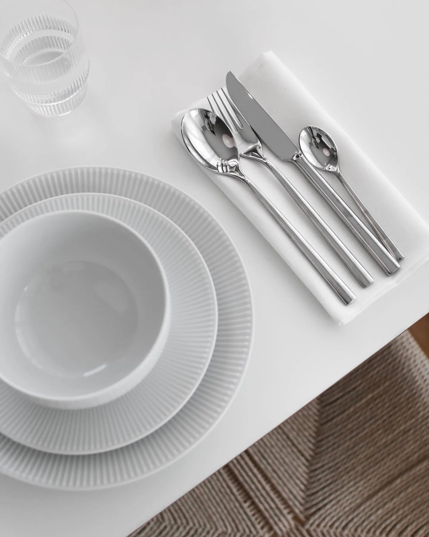 Set de couverts Lake 24 pièces , Acier inoxydable Scandi Living