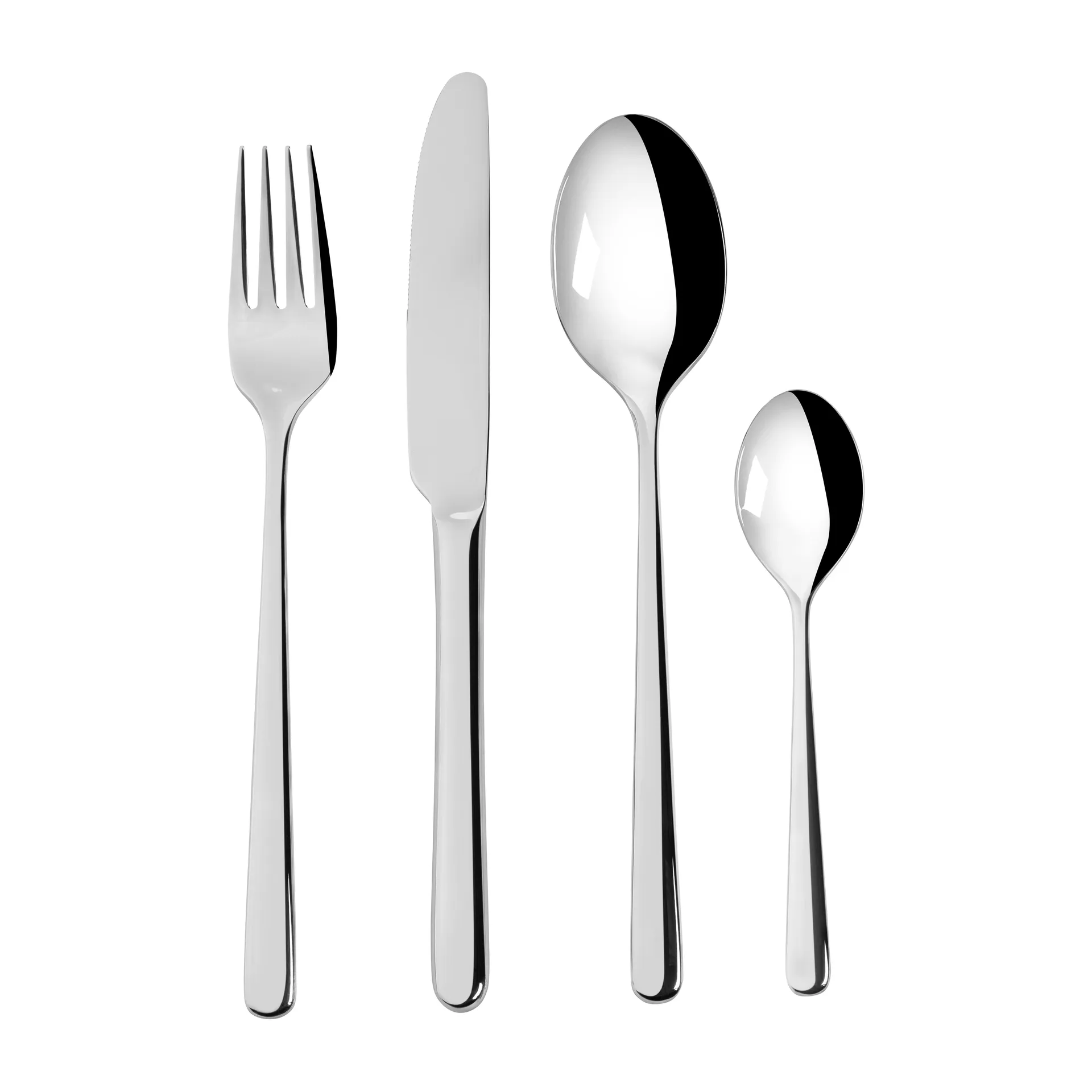 Set de couverts Polar 24 pièces , Acier inoxydable Scandi Living