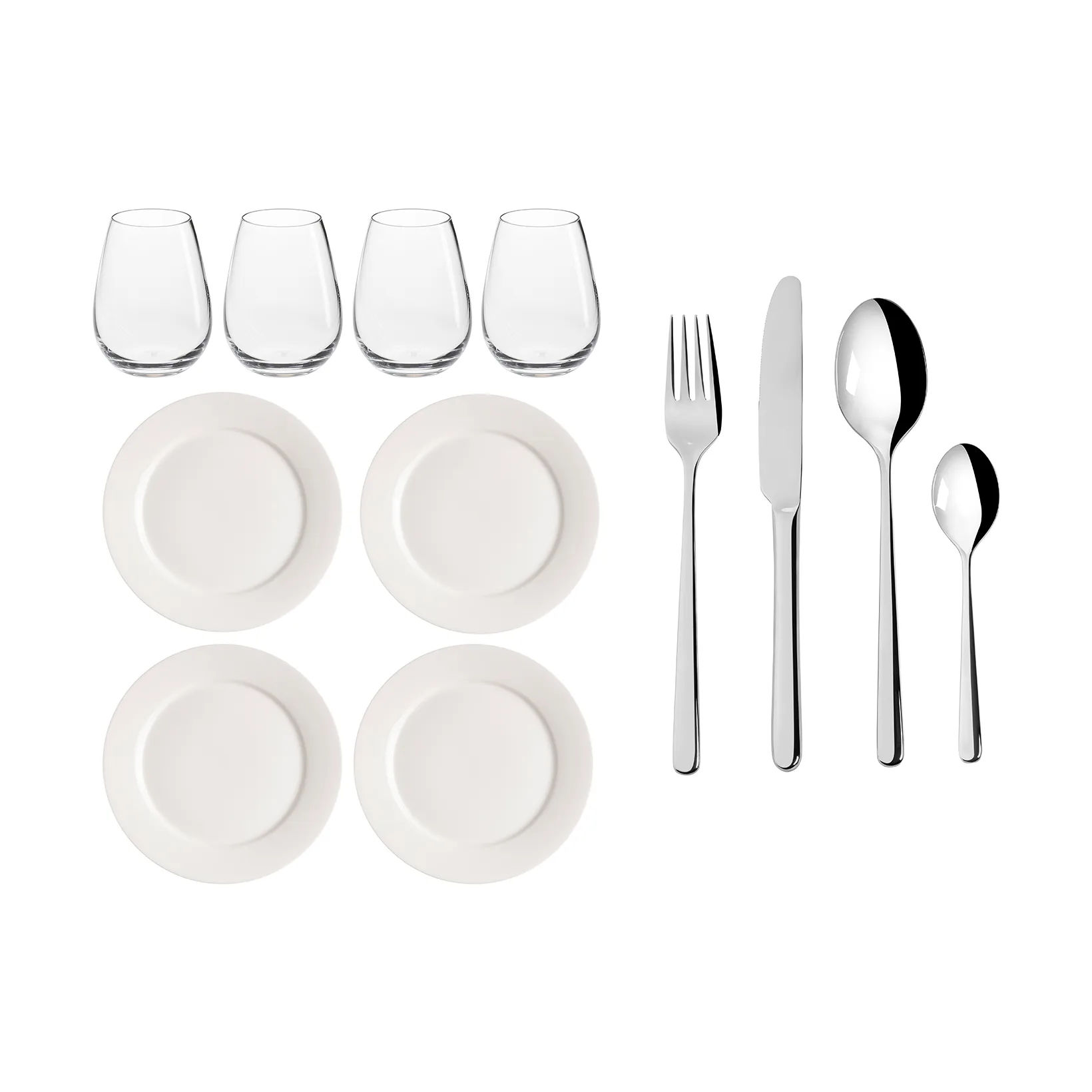 Set de démarrage dîner Scandi Living 32 pièces,  Scandi Living