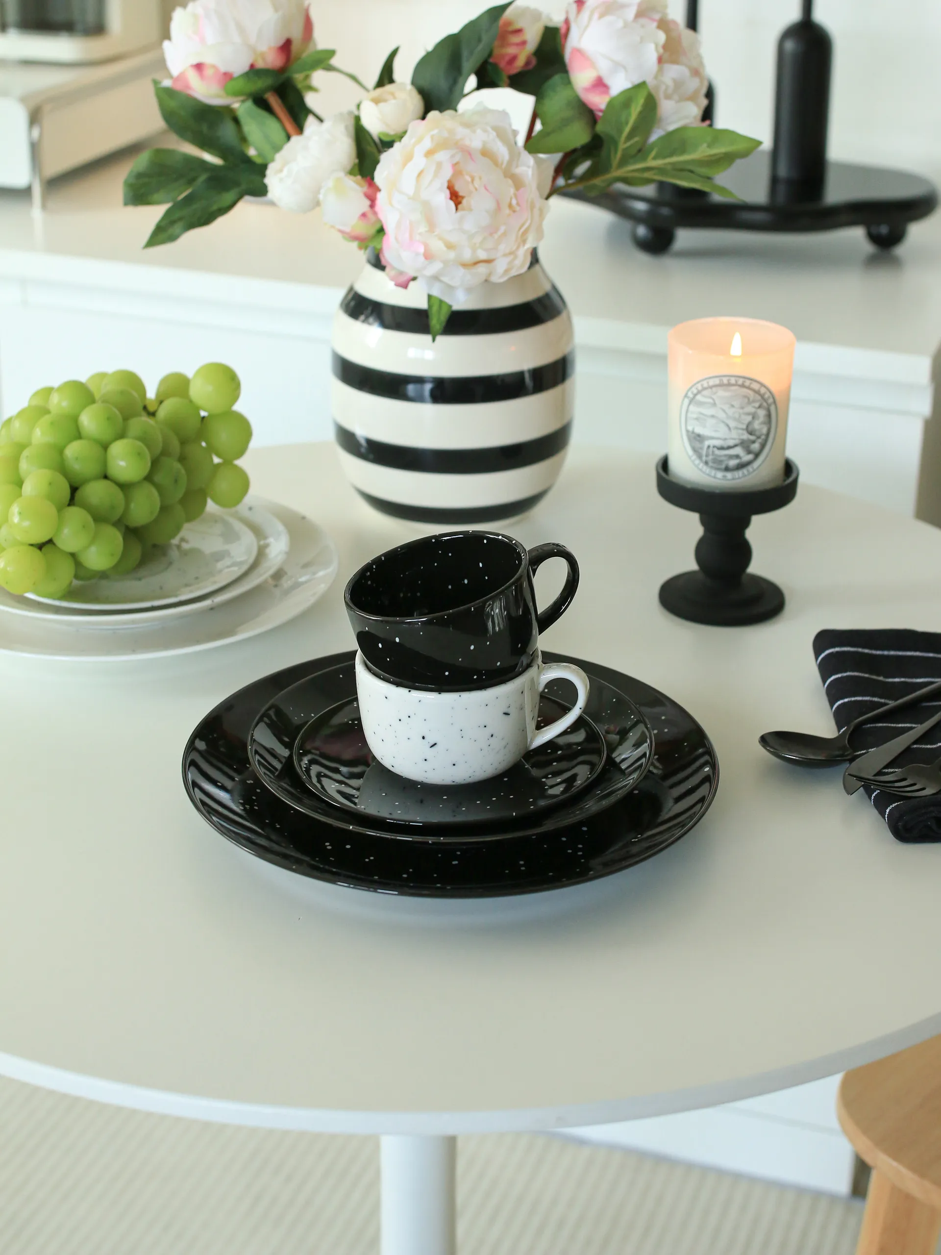 Set de démarrage Freckle 18 pièces - Noir,  Scandi Living