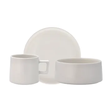 Set petit-déjeuner Taper 12 pièces - Blanc - Scandi Living