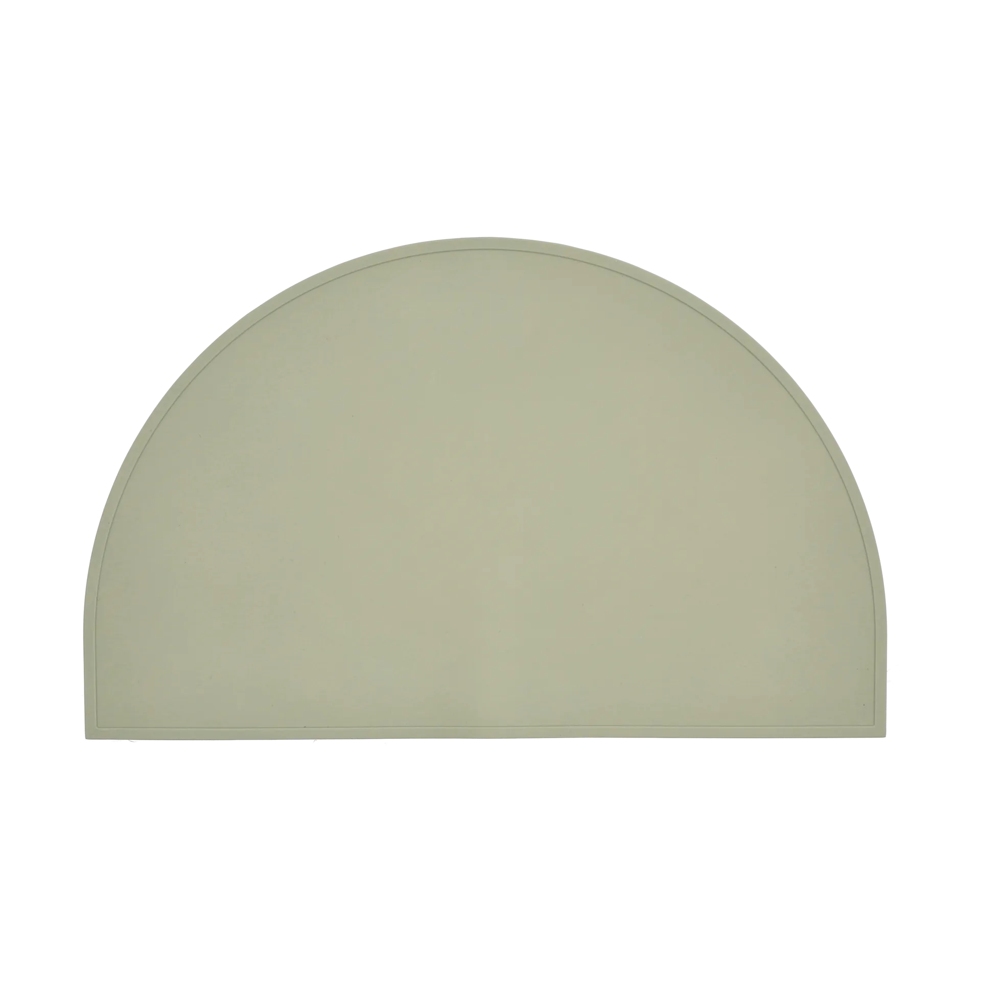 Sous-verres en silicone Lumi, Vert Scandi Living