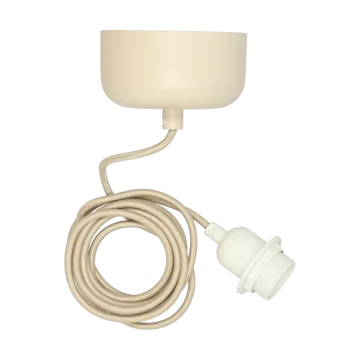 Suspension de plafond avec câble de 250 cm - Beige - Scandi Living