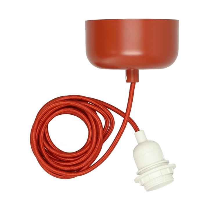 Suspension de plafond avec câble de 250 cm - Rouge - Scandi Living