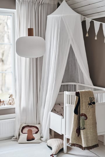 Suspension Fair Ø30 cm - Blanc givré-frêne - Scandi Living