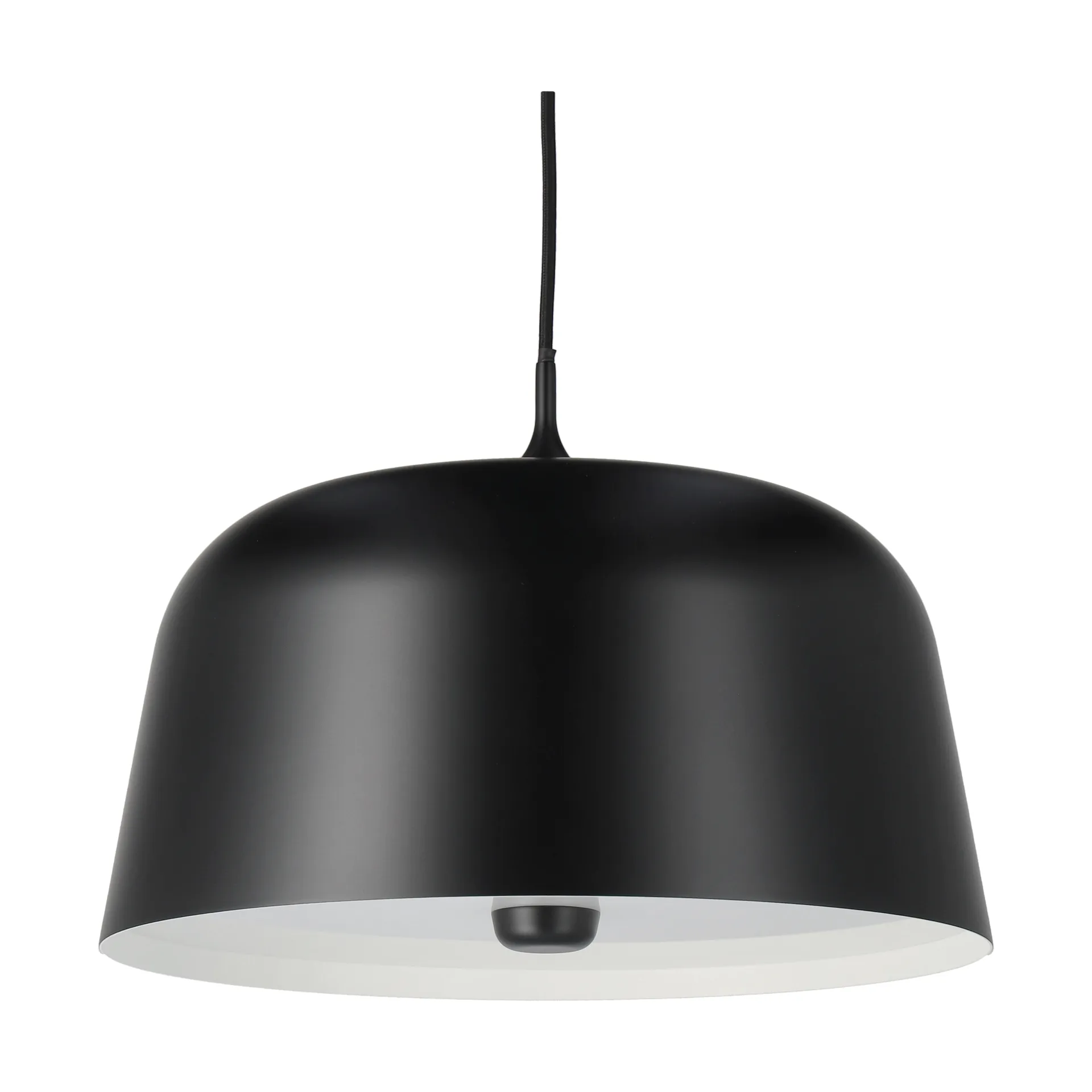 Suspension Halo Ø38 cm, Black Scandi Living