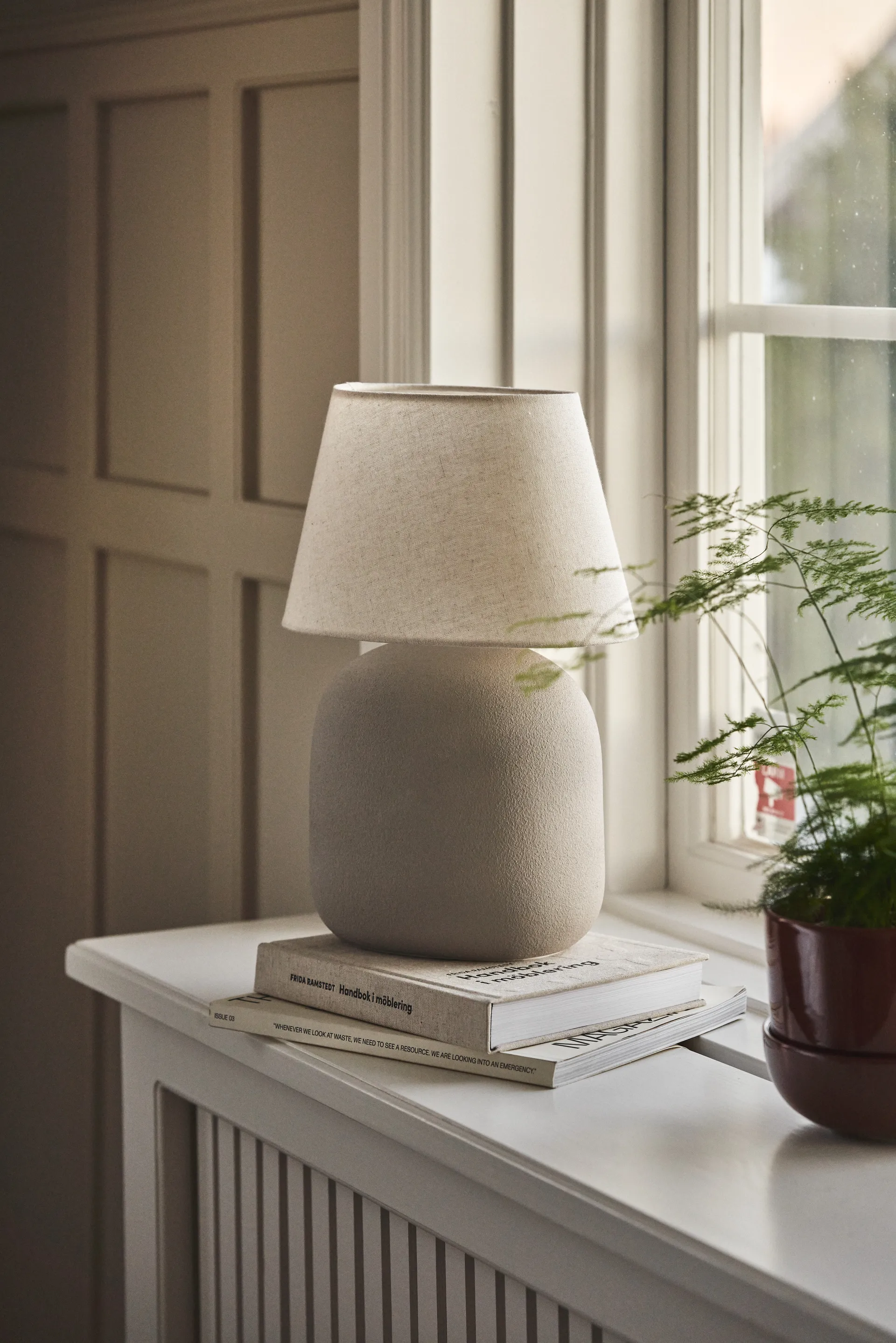 Suspension lumineuse Boulder grey-nature Scandi Living