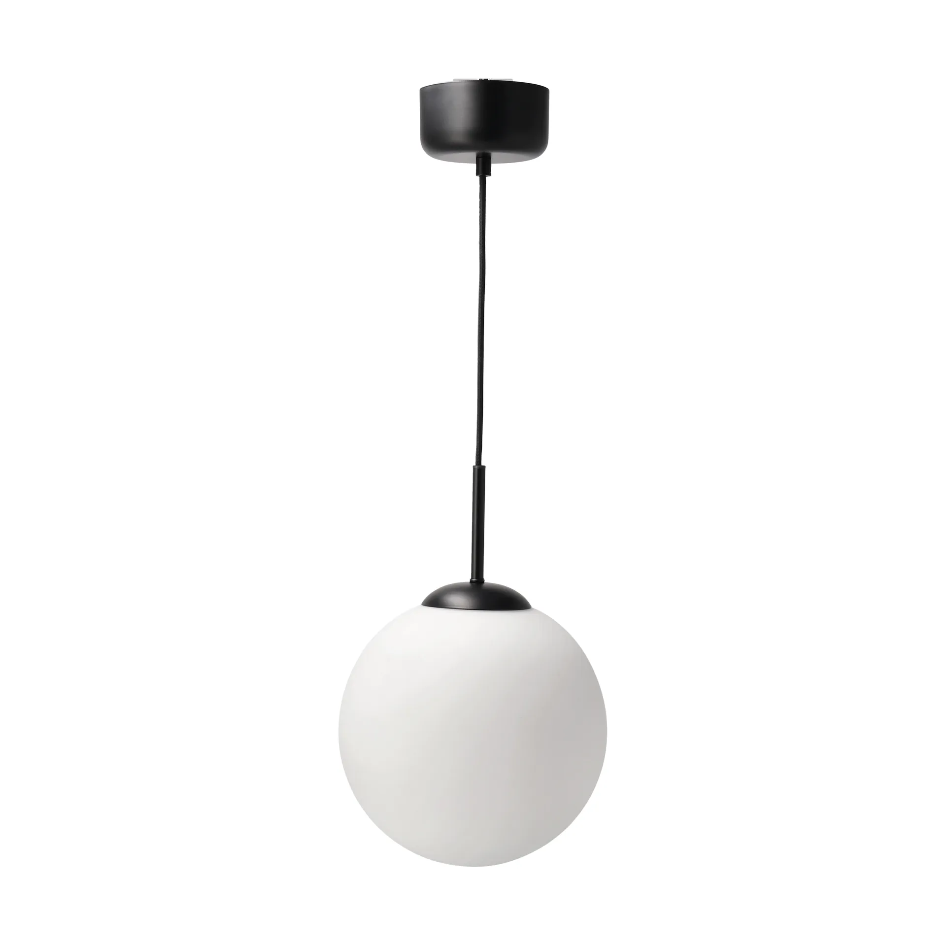 Suspension Solar Ø25 cm, Blanc dépoli Scandi Living