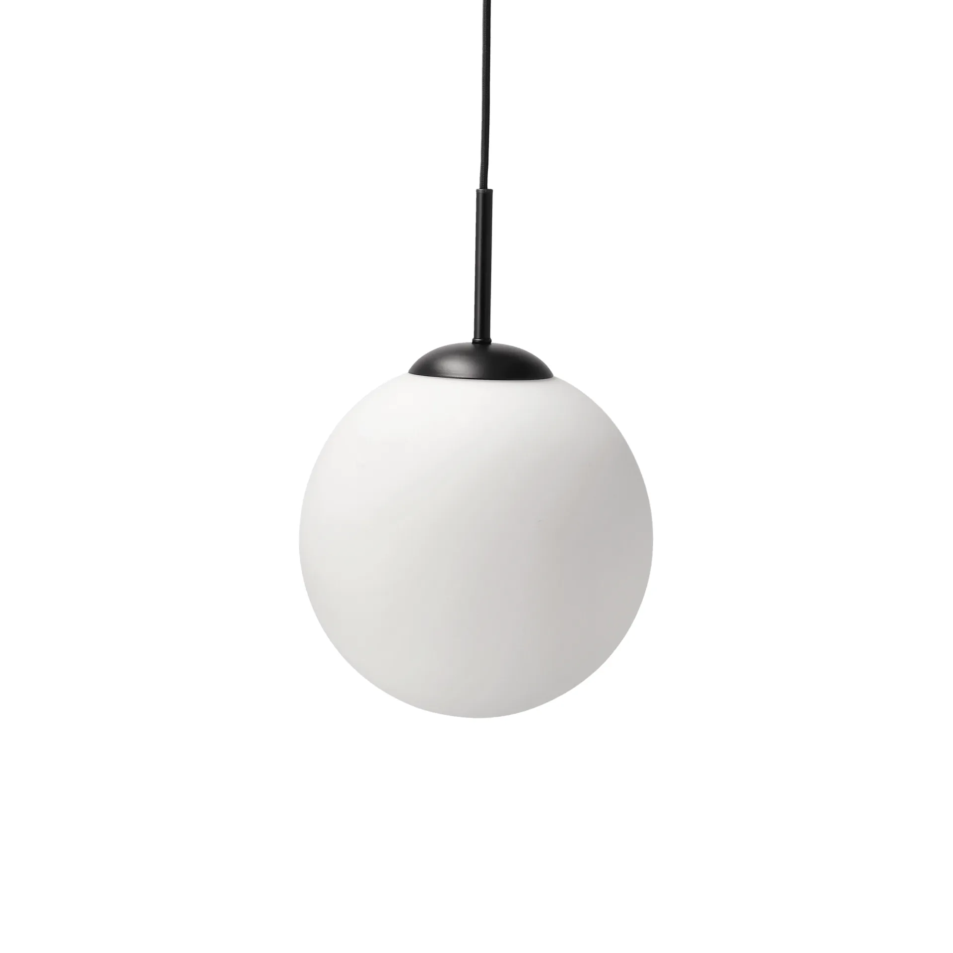 Suspension Solar Ø25 cm, Blanc dépoli Scandi Living