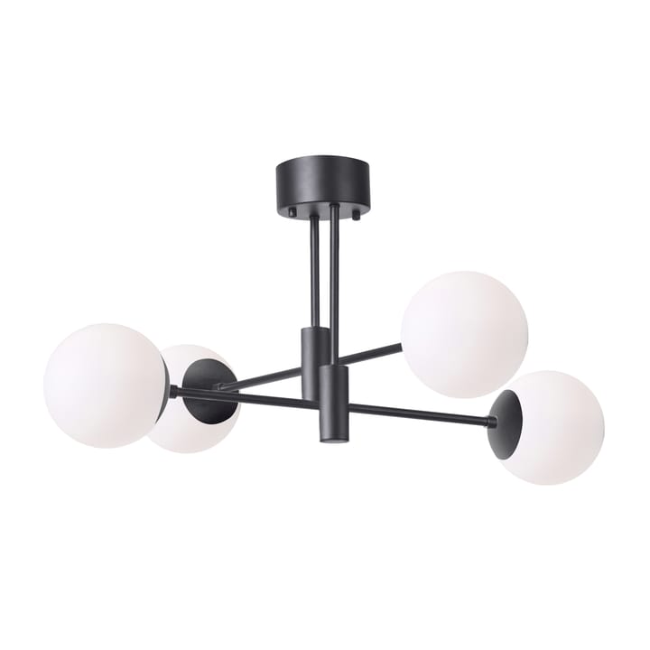 Suspension Solar noir 73 cm - Blanc givré - Scandi Living