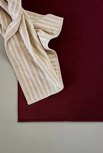Tapis de bain Drift 50x70 cm - Rouge - Scandi Living