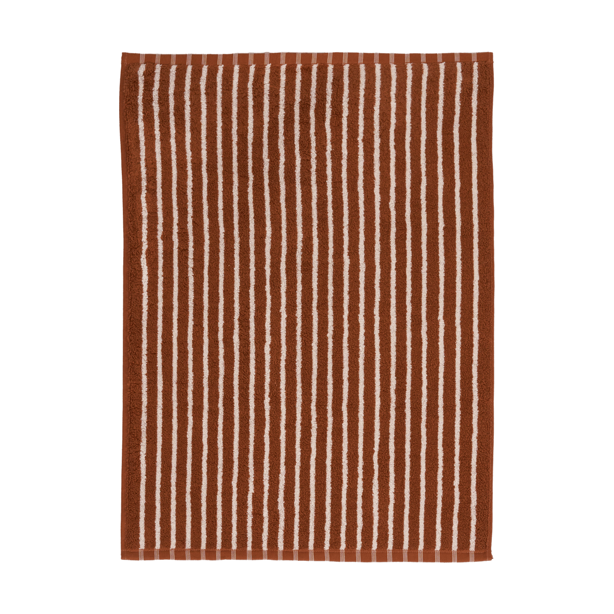 Scandi Living Tapis de bain Drift 50x70cm Brun-blanc