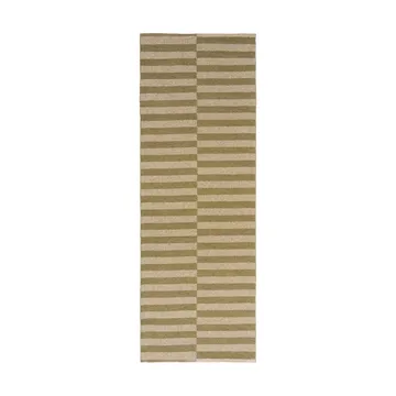 Tapis de couloir Path - Olive green, 70x250 cm - Scandi Living