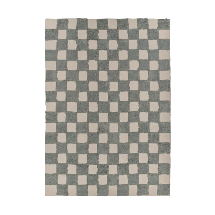 Tapis de jeu Checker 170x240 cm - Sage - Scandi Living