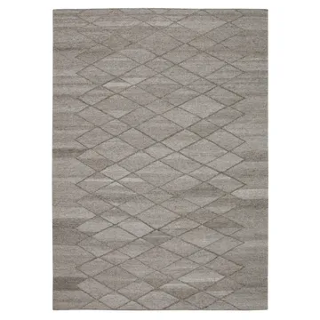 Tapis de laine gris nature Peak - 170x240 cm - Scandi Living