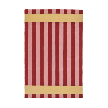 Tapis en laine Aisles - Rouge, 170x240 cm - Scandi Living