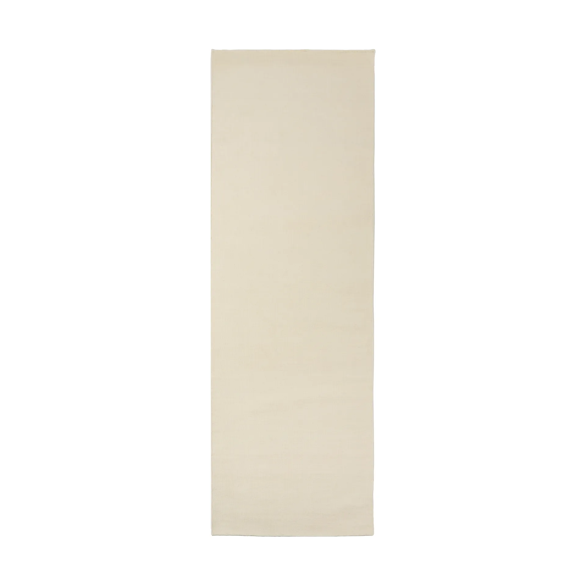 Tapis en laine Balance blanc nature, 80x240 cm Scandi Living