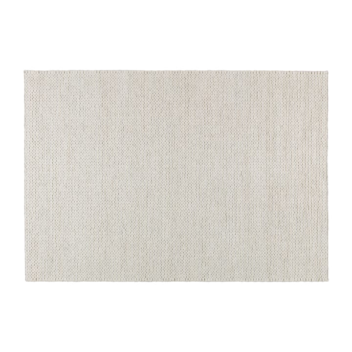 Tapis en laine Braided blanc nature - 200x300 cm - Scandi Living