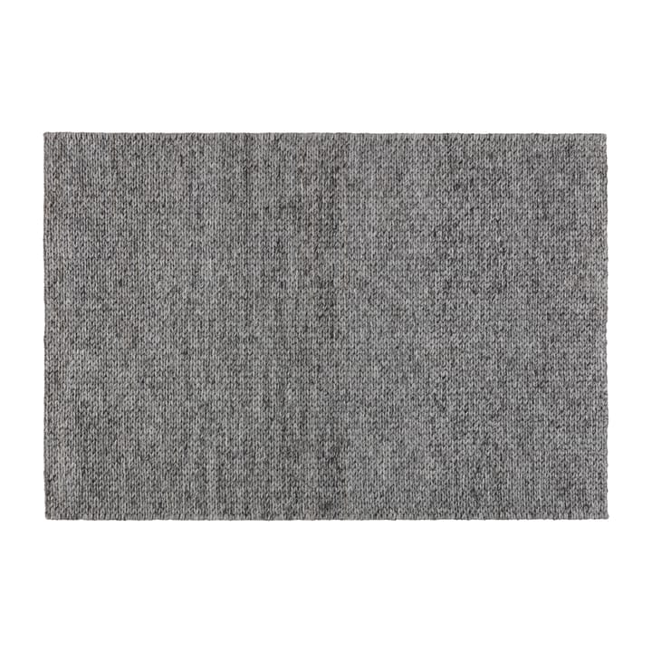 Tapis en laine Braided Gris foncé - 170x240 cm - Scandi Living