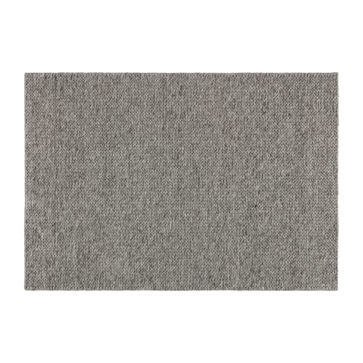 Tapis en laine Braided gris nature - 170x240 cm - Scandi Living