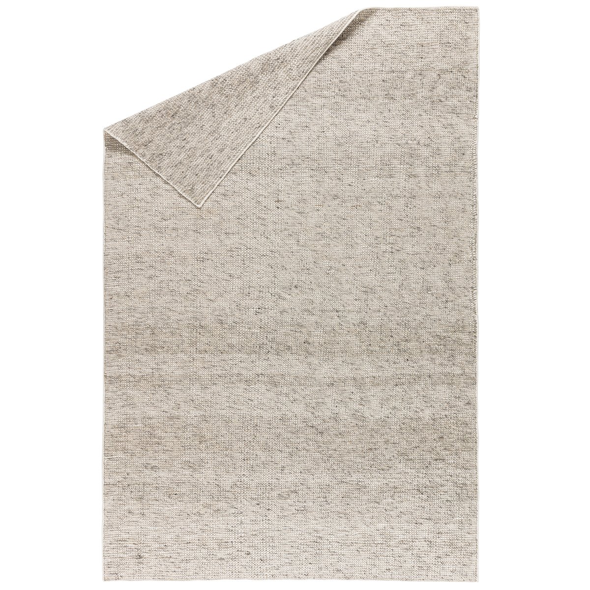 Scandi Living Tapis en laine Fawn blanc 200x300 cm