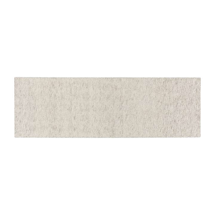 Tapis en laine Fawn blanc - 80x240 cm - Scandi Living