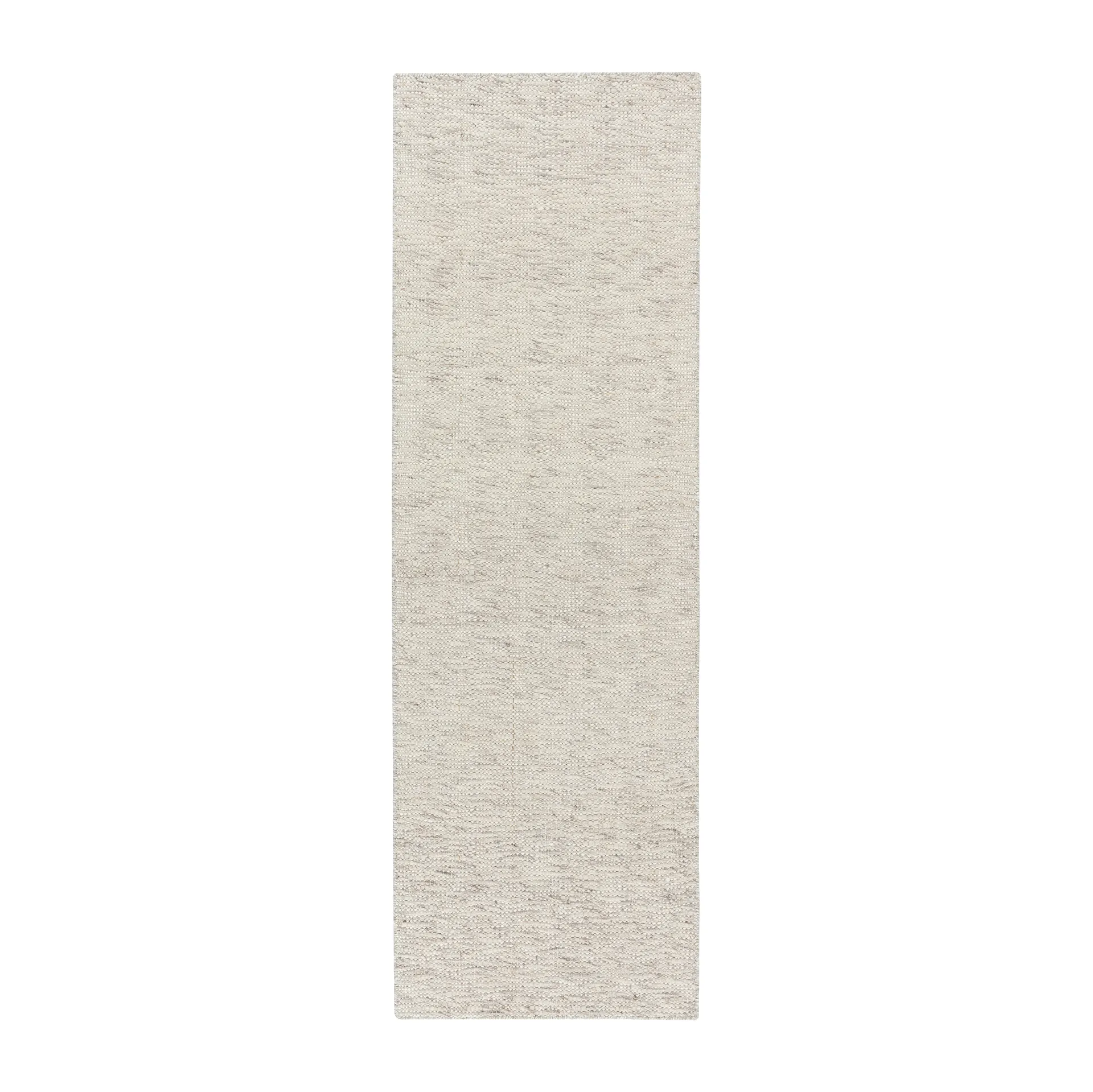 Tapis en laine Fawn blanc, 80x240 cm Scandi Living