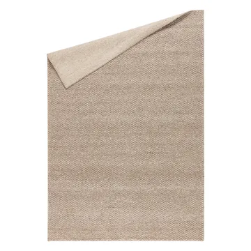 Tapis en laine Flock beige - 170x240 cm - Scandi Living