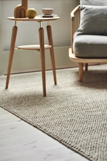 Tapis en laine Flock beige - 170x240 cm - Scandi Living