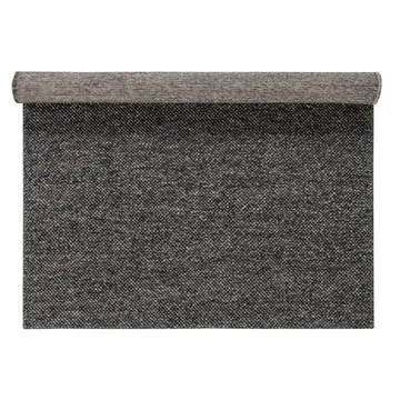Tapis en laine Flock gris foncé - 170x240 cm - Scandi Living