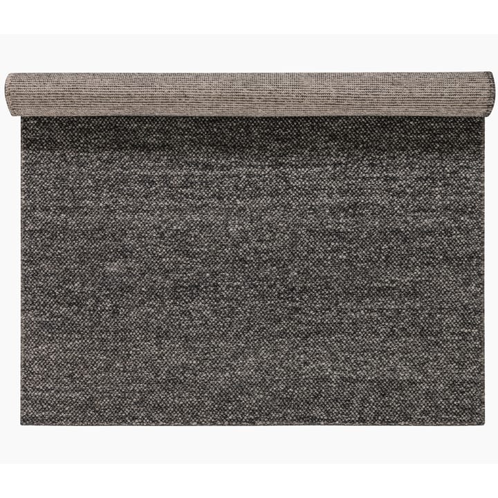 Tapis en laine Flock gris foncé - 200x300 cm - Scandi Living