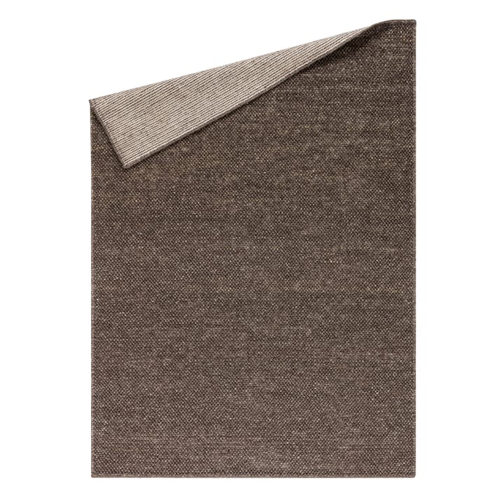 Tapis en laine Flock marron naturel - 170x240 cm - Scandi Living