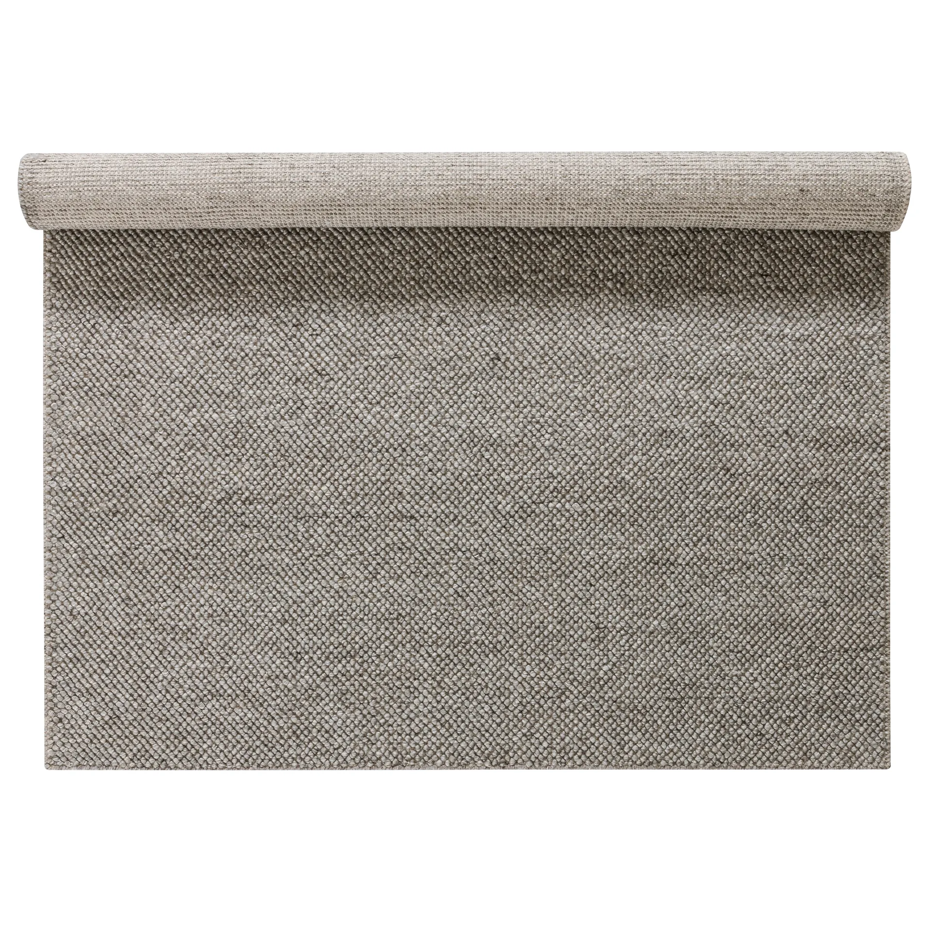 Tapis en laine Flock Nature gris, 170x240 cm Scandi Living