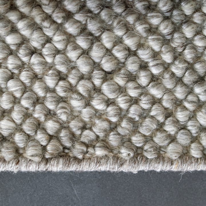 Tapis en laine Flock Nature gris - 200x300 cm - Scandi Living