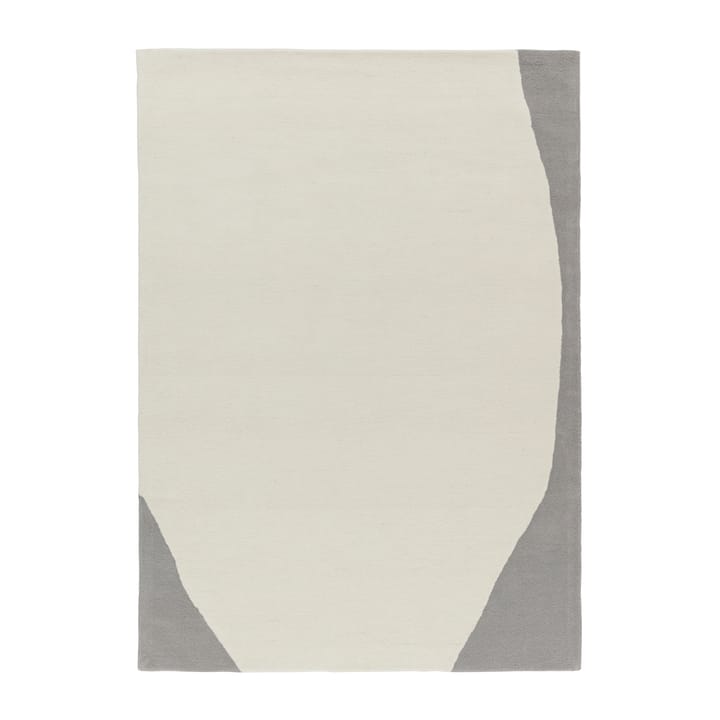 Tapis en laine Flow blanc-gris, 200x300 cm Scandi Living