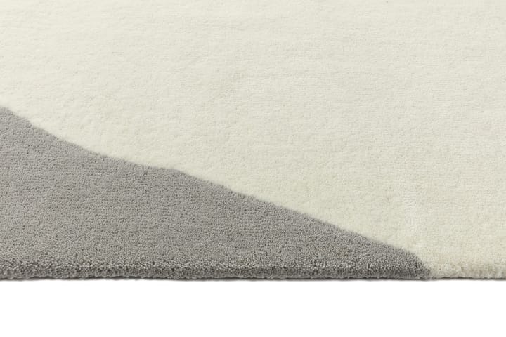 Tapis en laine Flow blanc-gris, 200x300 cm Scandi Living