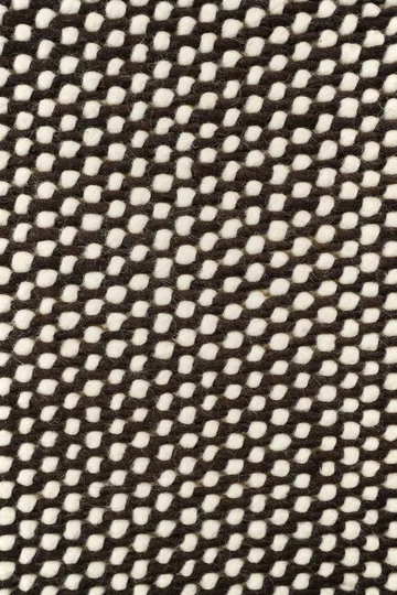 Tapis en laine Hill - Blanc-marron, 170x240 cm - Scandi Living