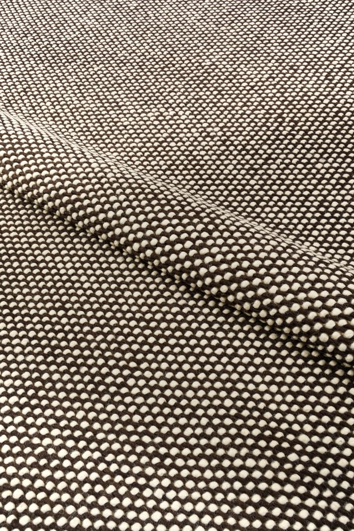Tapis en laine Hill blanc/marron, 170x240 cm Scandi Living