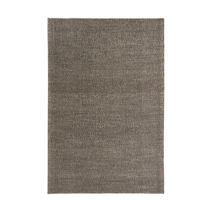 Tapis en laine Hill blanc/marron - Blanc-marron, 170x240 cm - Scandi Living