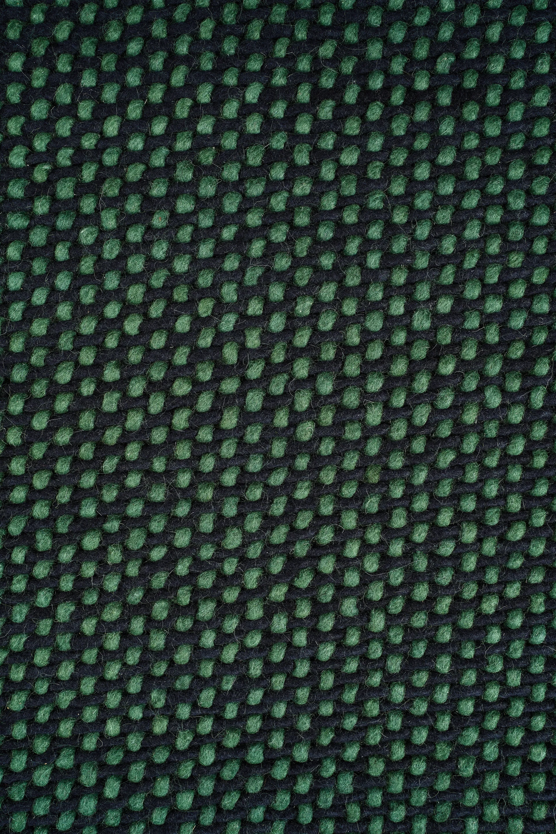 Tapis en laine Hill, Blu-vert, 170x240 cm Scandi Living