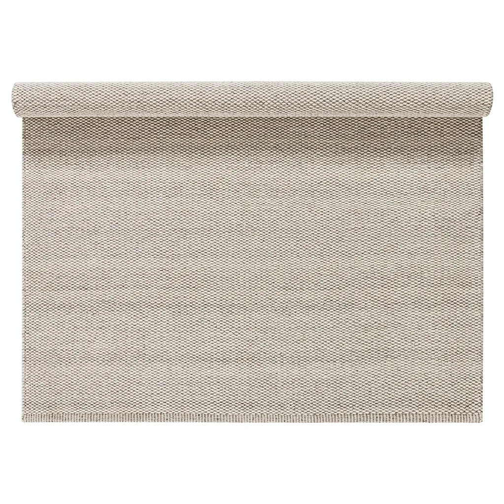 Tapis en laine Lea blanc nature, 170 x 240cm Scandi Living