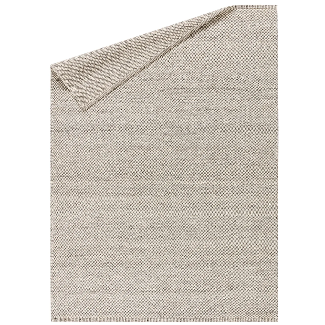 Tapis en laine Lea blanc nature, 170 x 240cm Scandi Living