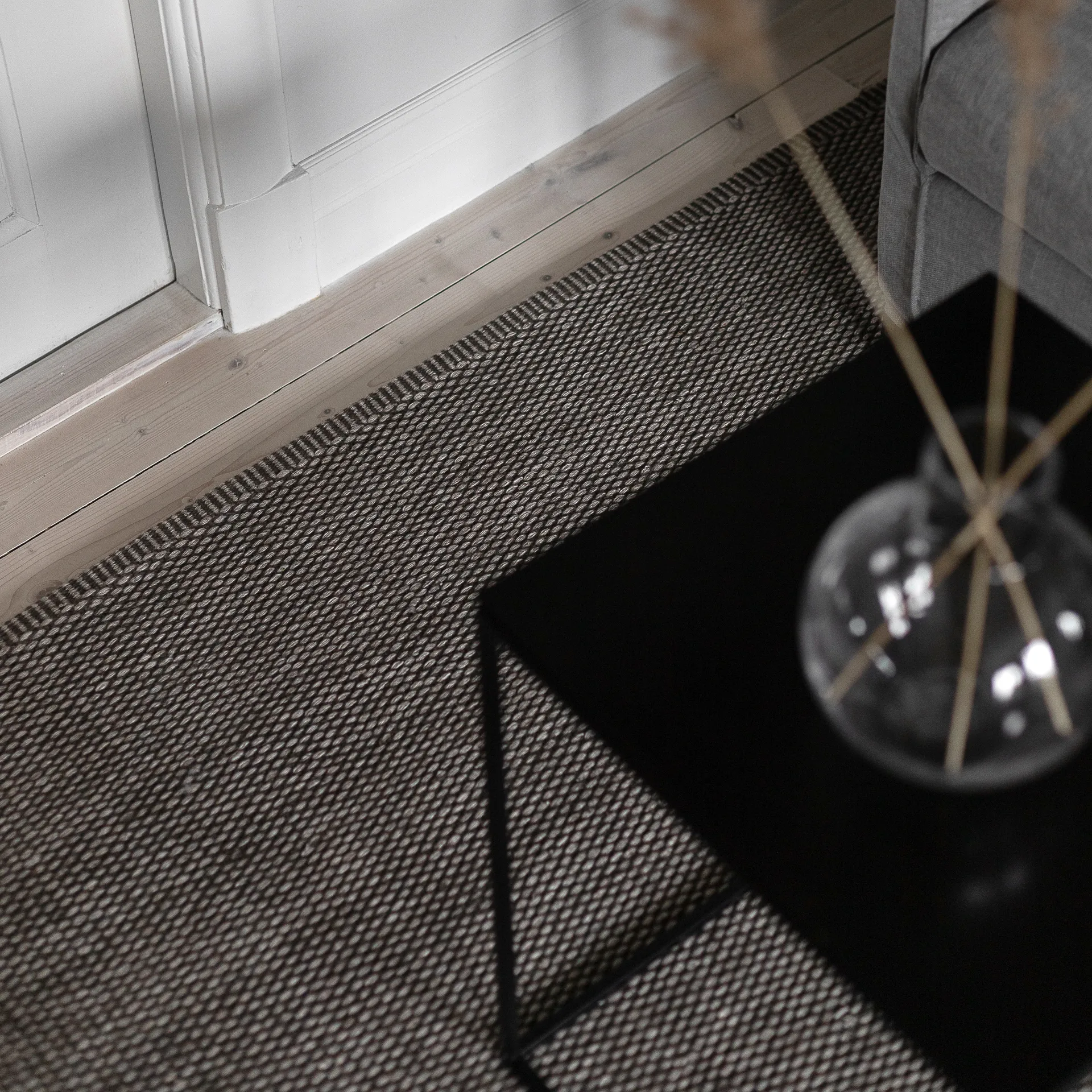 Tapis en laine Lea gris nature, 200 x 300cm Scandi Living