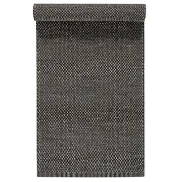 Tapis en laine Lea gris nature - 80 x 240cm - Scandi Living