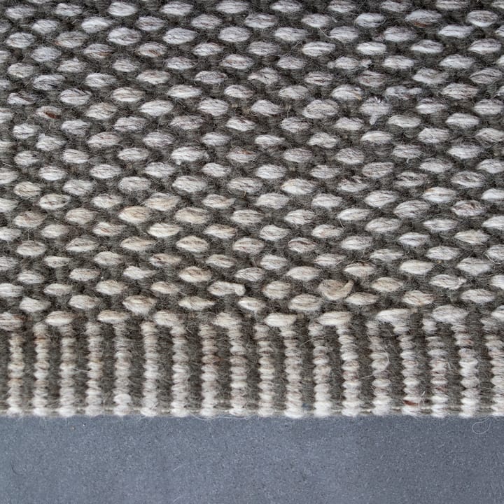 Tapis en laine Lea gris nature, 80 x 240cm Scandi Living
