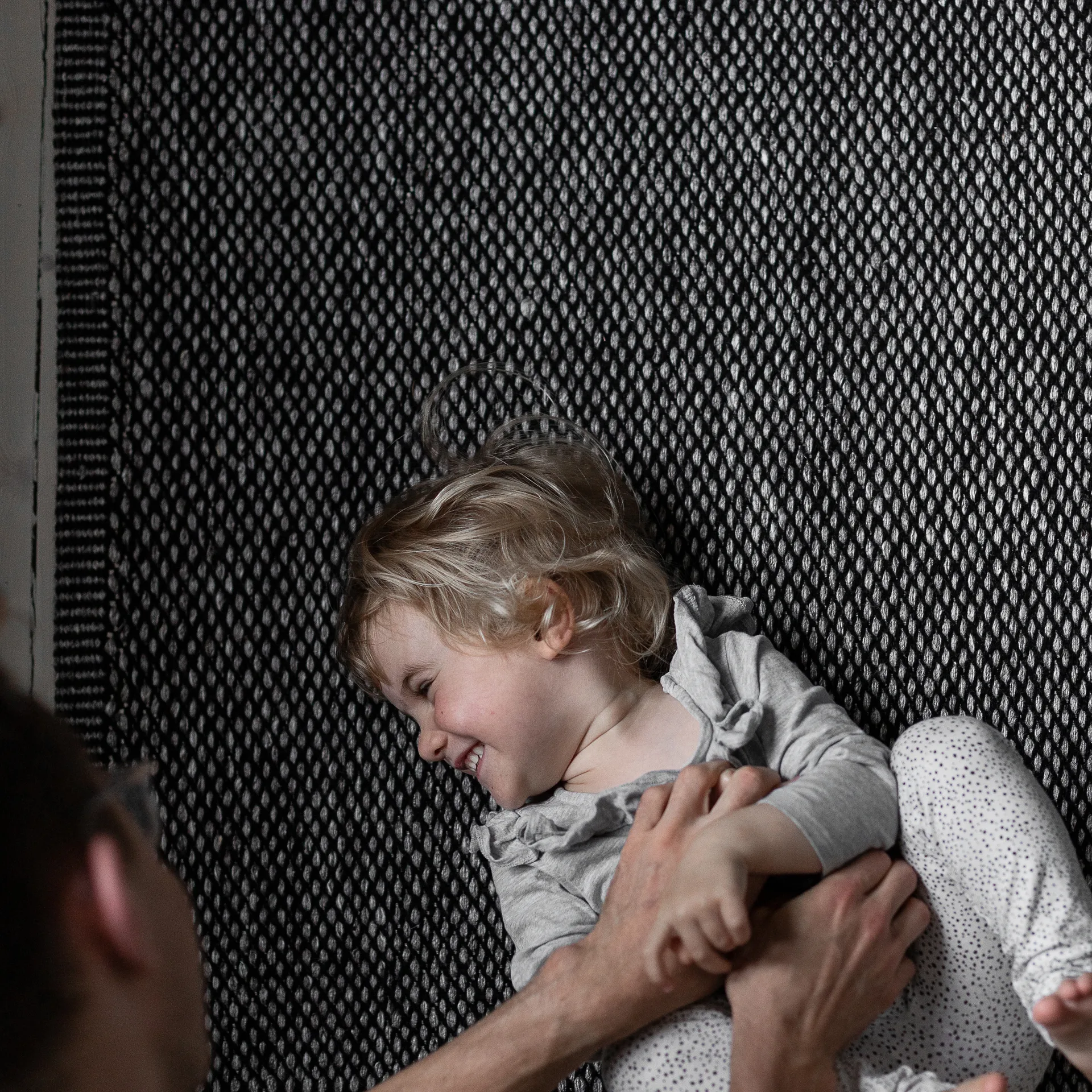 Tapis en laine Lea noir, 170 x 240cm Scandi Living