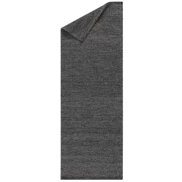 Tapis en laine Lea noir - 80 x 240cm - Scandi Living