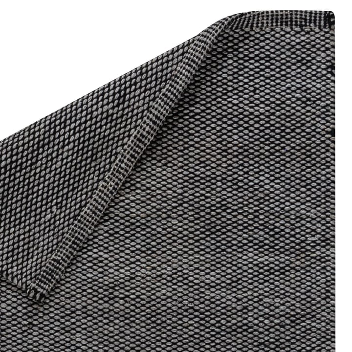 Tapis en laine Lea noir, 80 x 240cm Scandi Living